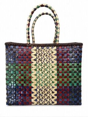 Handmade Mexican Palm Leaf Tote